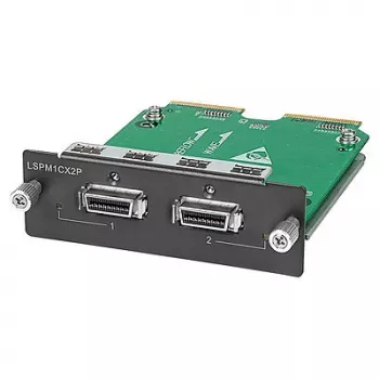 HPE – μονάδα επέκτασης – μονάδα τοπικής σύνδεσης – μονάδα επέκτασης – 10GBase-CX4 x 2 – για HPE – 5120-24, 5120-48, 5500-24, 5500-48