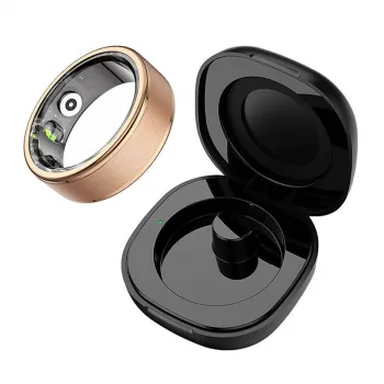 Smart Ring Colmi R03 — μέγεθος 9 (εσωτερική διάμετρος 18,9 mm), χρυσό