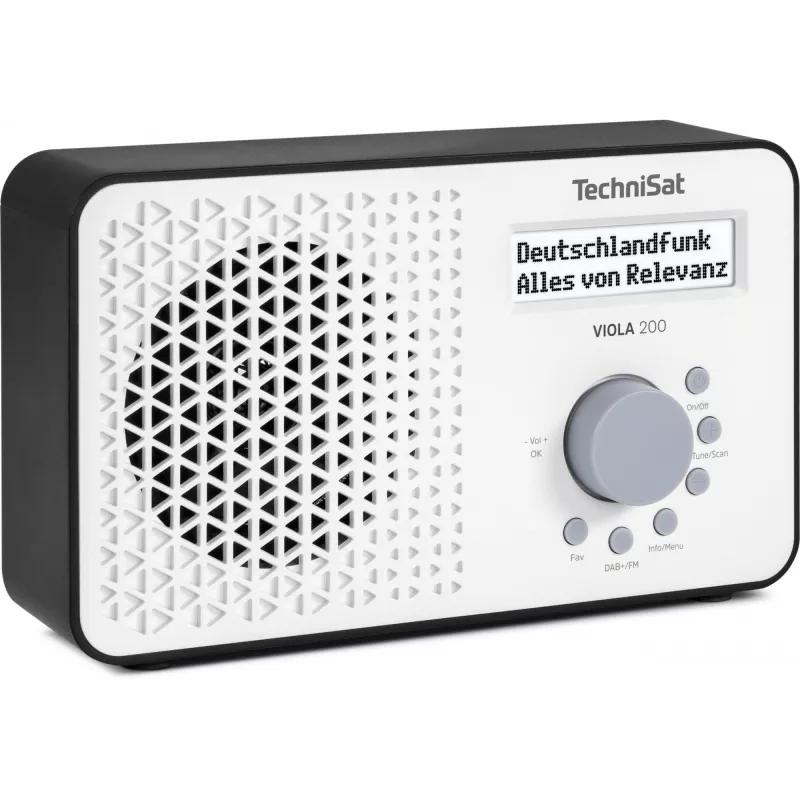 Δέκτης TV TECHNISAT VIOLA 200 λευκό/μαύρο HD DVB‑S2