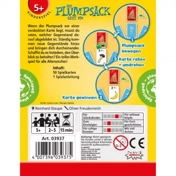 Der Plumpsack geht um, παιχνίδι μνήμης