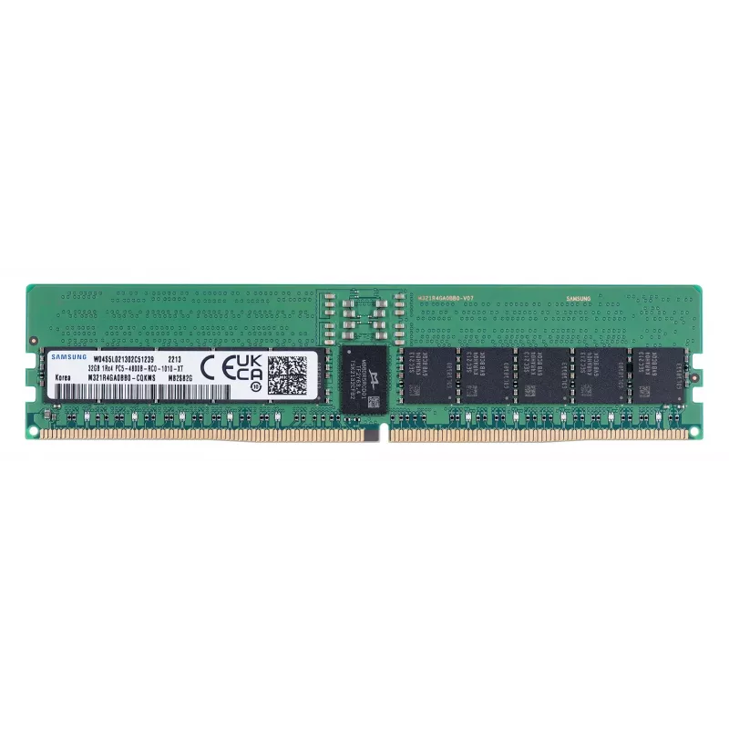 Samsung - DDR5 - Module - 32 GB - DIMM 288-PIN - 4800 MHz / PC5-38400 registered
