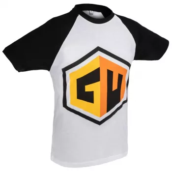 T-Shirt Global Masters GM Logo - λευκό (M)