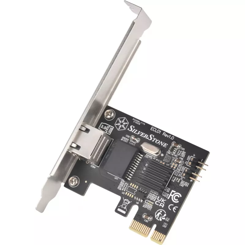 Silverstone ECL01, κάρτα δικτύου 2,5G, PCIe