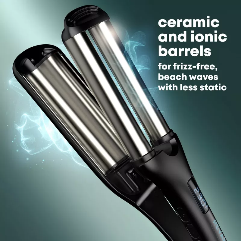 Ψαλίδι μπούκλας και σίδερο μαλλιών Revamp Wave Define Styler WV-1750-EU 2-in-1