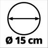 Einhell Περιστρεφόμενη βούρτσα TC-HP 130 TE-HP 140 110 mm 420 mm