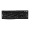 Logitech K270 Ασύρματο Πληκτρολόγιο με Unifying Receiver σε Μαύρο