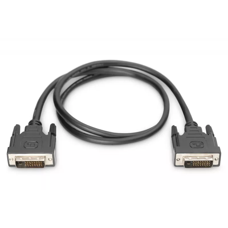 Καλώδιο σύνδεσης DVI Digitus AK-320108-010-S 1m