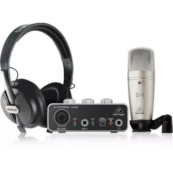 Behringer U-PHORIA STUDIO κιτ ηχογράφησης οικιακού στούντιο