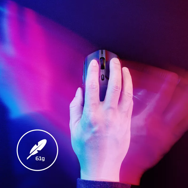 HyperX Pulsefire Haste 2 - Ασύρματο ποντίκι gaming (μαύρο)