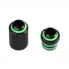 Bitspower Direct-Connect Set ίσιο G1/4 ίντσες αρσενικό αρσενικό - extra long, μαύρο