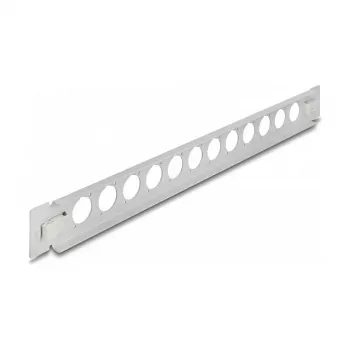 Patchpanel DeLOCK 19 ιντσών D-Type 12-Port χωρίς εργαλεία γκρι