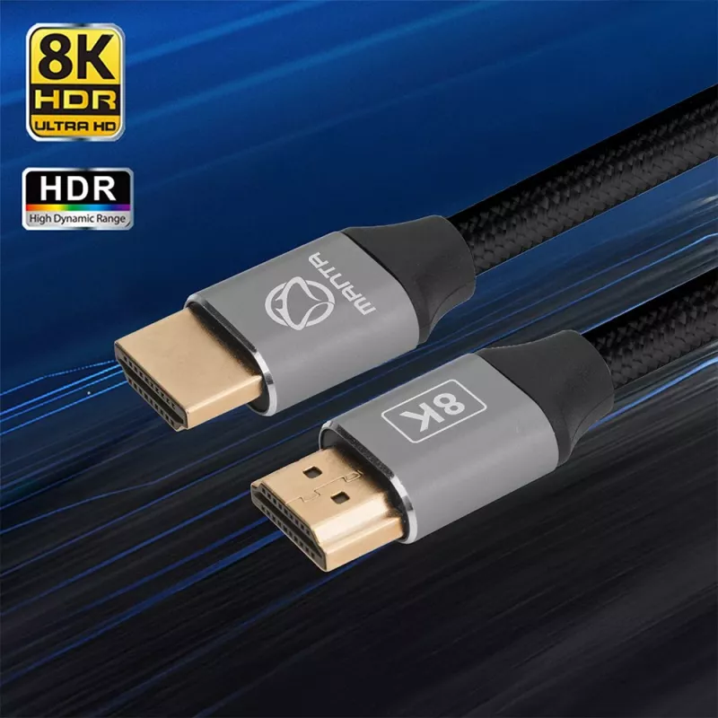 Καλώδιο HDMI MANTA HDMI-1.5MC 1,5 m, υποστηρίζει έως 8K