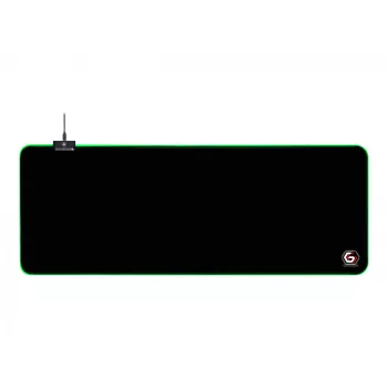 Gembird MP-GAMELED-L Mousepad Gaming Mousepad Μαύρο