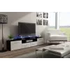 Βάση TV Cama EVORA 200 μαύρο/λευκό γυαλιστερό