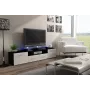 Βάση TV Cama EVORA 200 μαύρο/λευκό γυαλιστερό