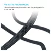 USB-C σε USB-C Μαγνητικό Πλεκτό Καλώδιο FIXED FIXDBM-CC12-GR, USB 2.0, 1,2 m, γκρι