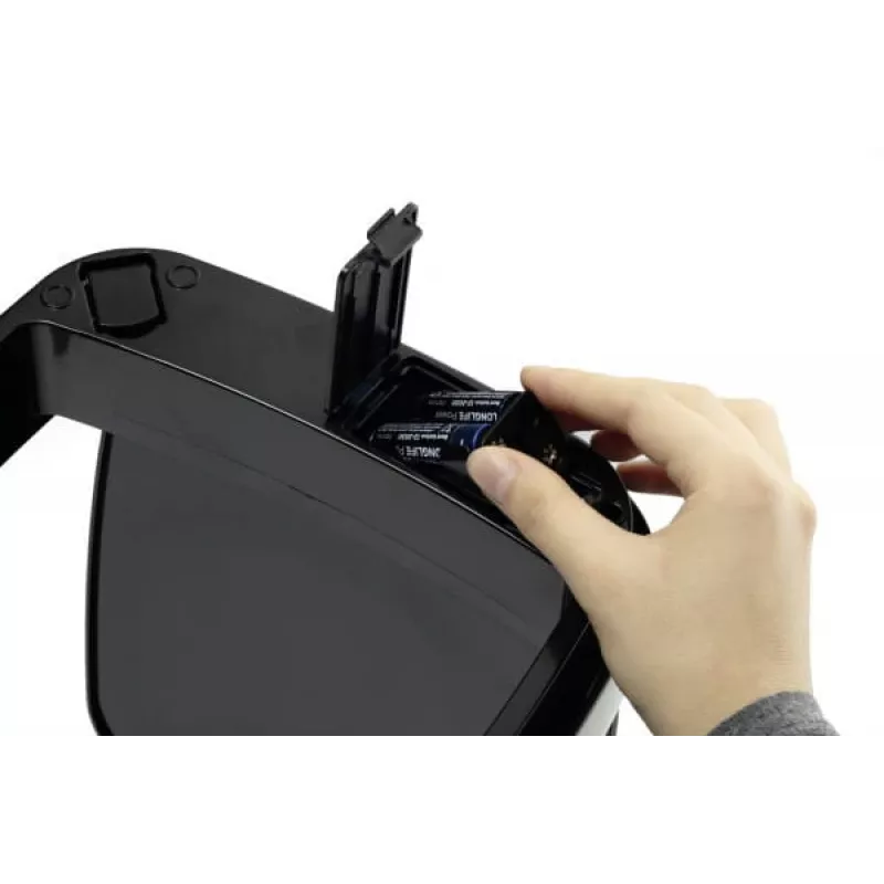 Durable TOUCH 12L ορθογώνιος ανοξείδωτο ατσάλι ασημί μαύρο