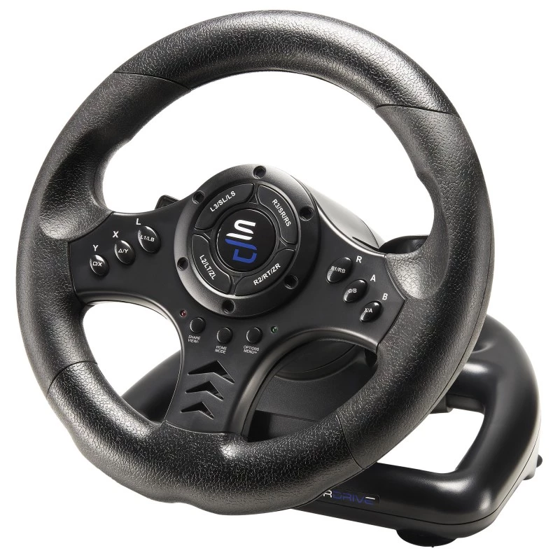 Τιμόνι + πεντάλ Subsonic SA5426-NG Μαύρο USB περιστροφή 180°