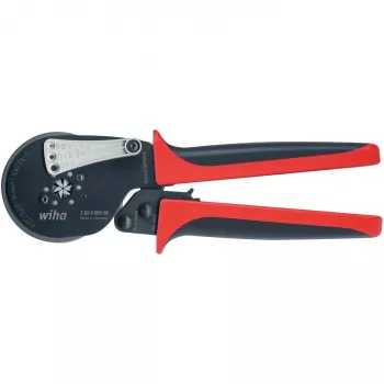 Wiha 41246 Πένσα πρέσας καλωδίων Crimping Tool Μαύρο, Κόκκινο