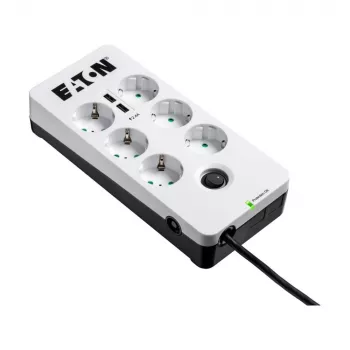 Πολύπριζο Eaton Protection Box 6 USB DIN
