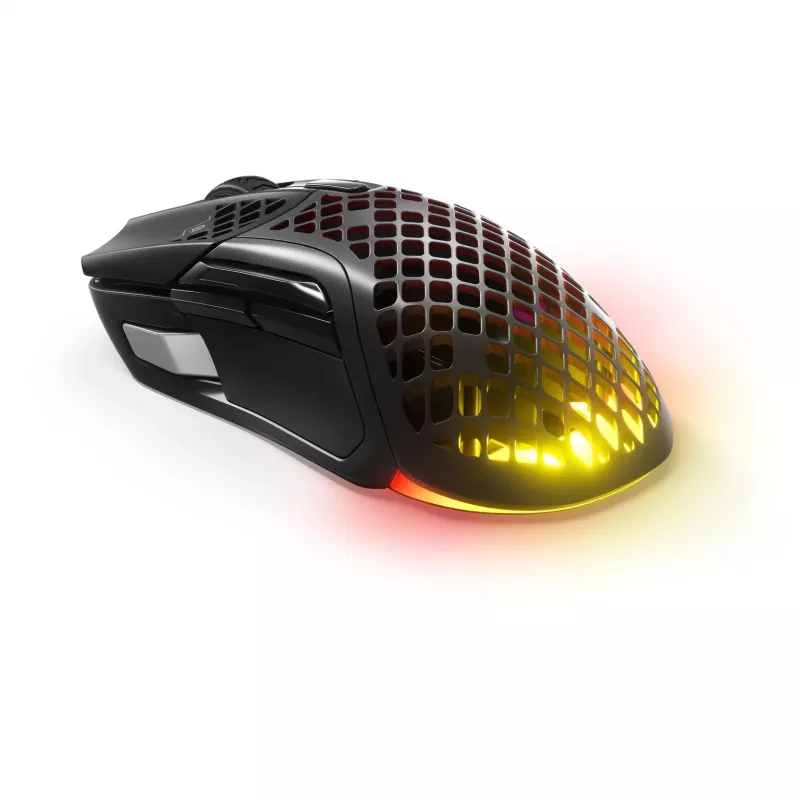 Ασύρματο gaming ποντίκι SteelSeries Aerox 5 Wireless, οπτικό, μαύρο