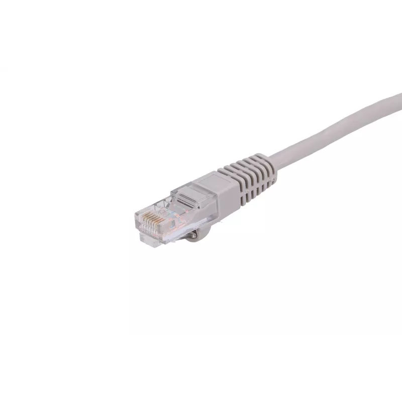 Καλώδιο Patch δικτύου Extralink Cat5e UTP 5 m — RJ-45 σε RJ-45, γκρι
