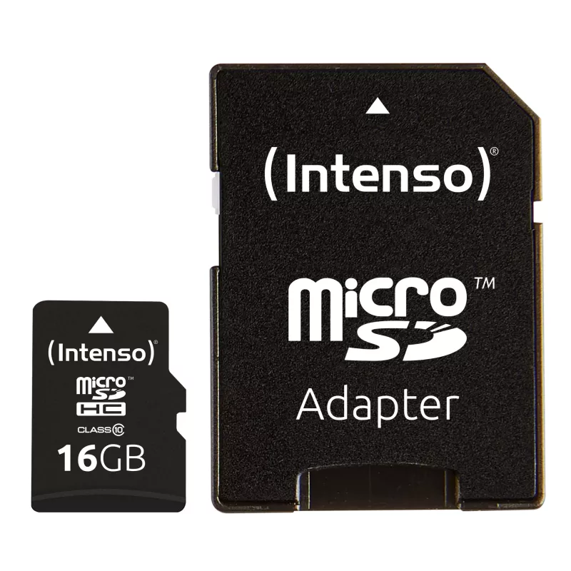 ΜΝΗΜΗ MICRO SDHC 16GB C10/W/ADAPTER 3413470 INTENSO