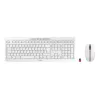 CHERRY Stream Desktop Πληκτρολόγιο ποντίκι περιλαμβάνονται Γραφείο RF Wireless QWERTZ Γερμανικό Λευκό