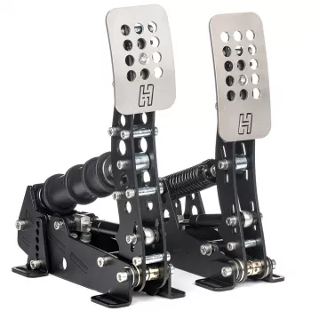 Σετ πεντάλ Heusinkveld Ultimate+ 2 – Φρένο Load-Cell, ρυθμιζόμενα πεντάλ, μαύρο
