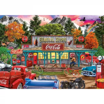 Παζλ Schmidt Spiele Coca-Cola Store 1000 τεμαχίων 693x493 mm