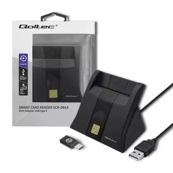 Αναγνώστης RFID Qoltec 50643