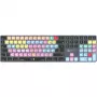 Πληκτρολόγιο LogicKeyboard LKB-PT-TM — Full-Size (100%) Bluetooth QWERTZ γερμανικό, τιτάνιο γκρι