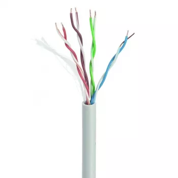 Gembird CAT5e UTP Καλώδιο LAN (CCA), συμπαγές, 100 m, γκρι