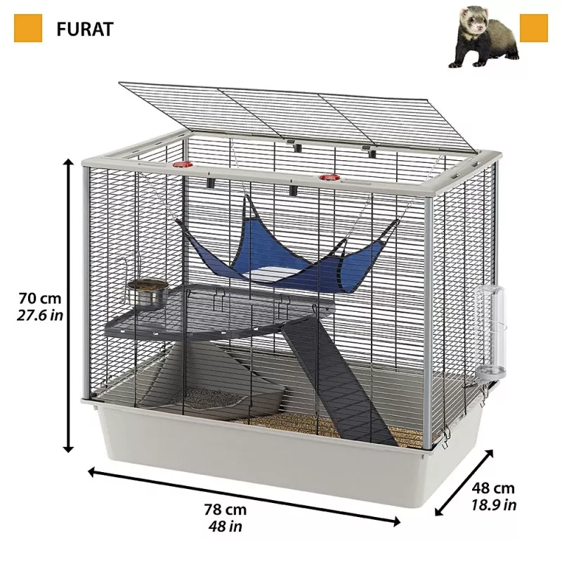 FERPLAST Furet Plus - κλουβί