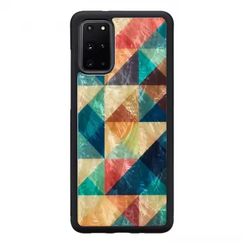 Θήκη προστασίας iKins για Samsung Galaxy S20+ Mosaik μαύρο
