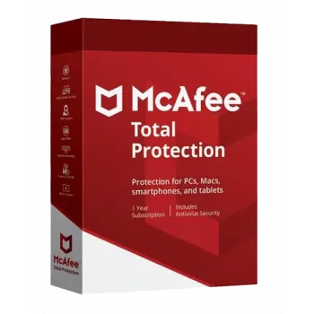 McAfee Total Protection 3 συσκευές 1 έτος