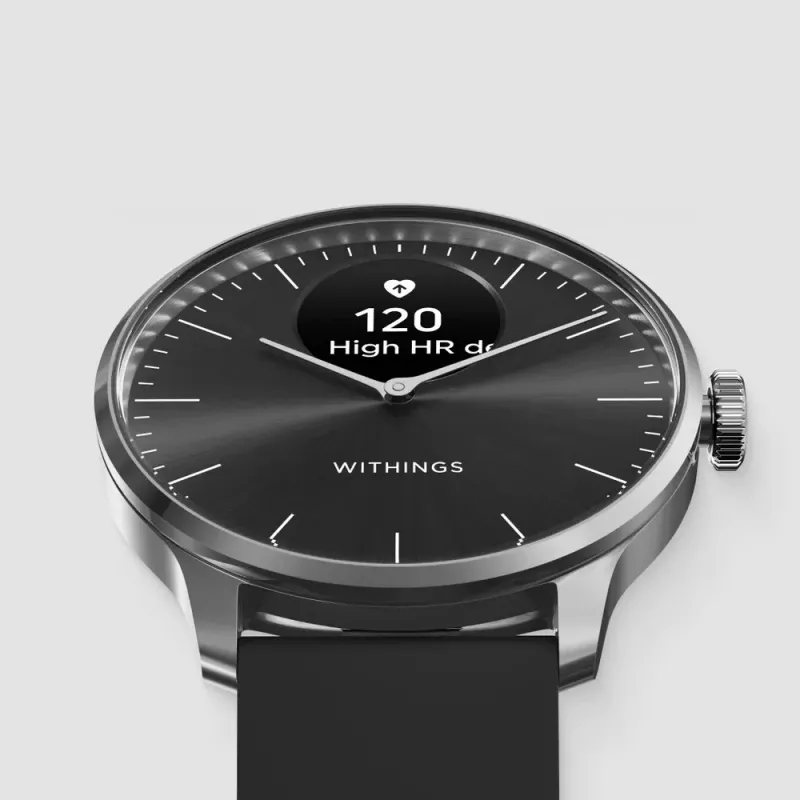 Withings ScanWatch Light OLED 37 mm υβριδικό χρυσό