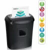 Peach PS500-40 Καταστροφέας εγγράφων ψιλοκοπής 68 dB Μαύρο