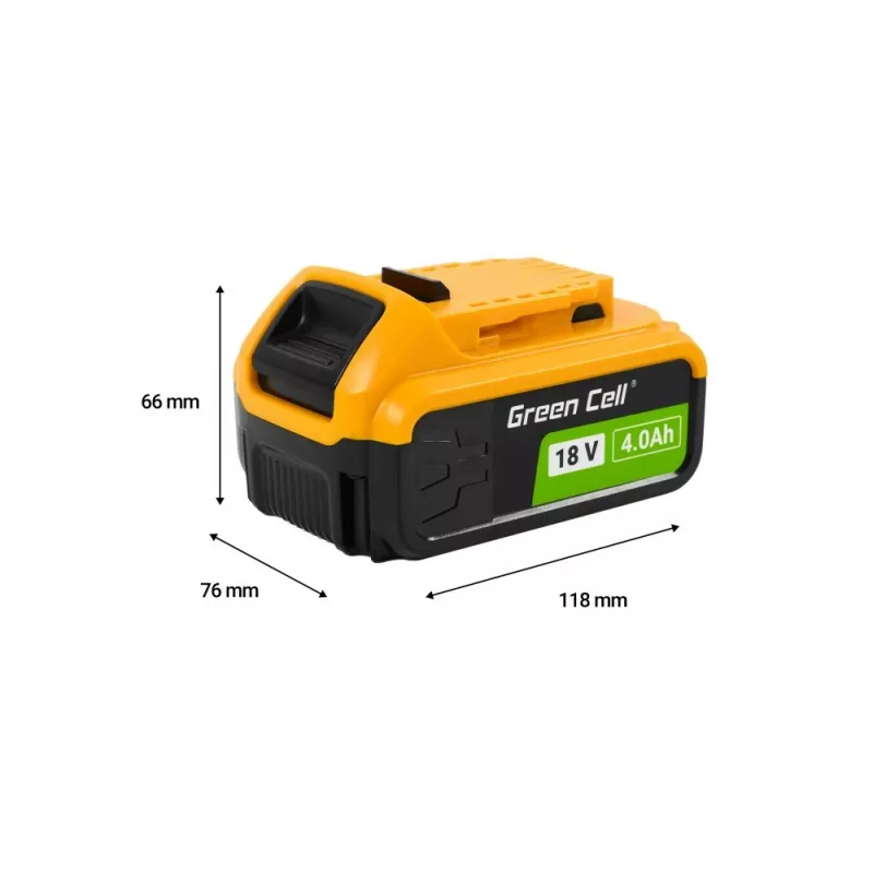 Εργαλείο μπαταρίας χωρίς καλώδιο Green Cell PTDW18V4