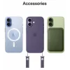 Apple iPhone 17 MG6L4HN/A smartphone 6,3 ιντσών, 256 GB, 8 GB RAM, 5G, έκδοση Ινδίας, Mist Blue