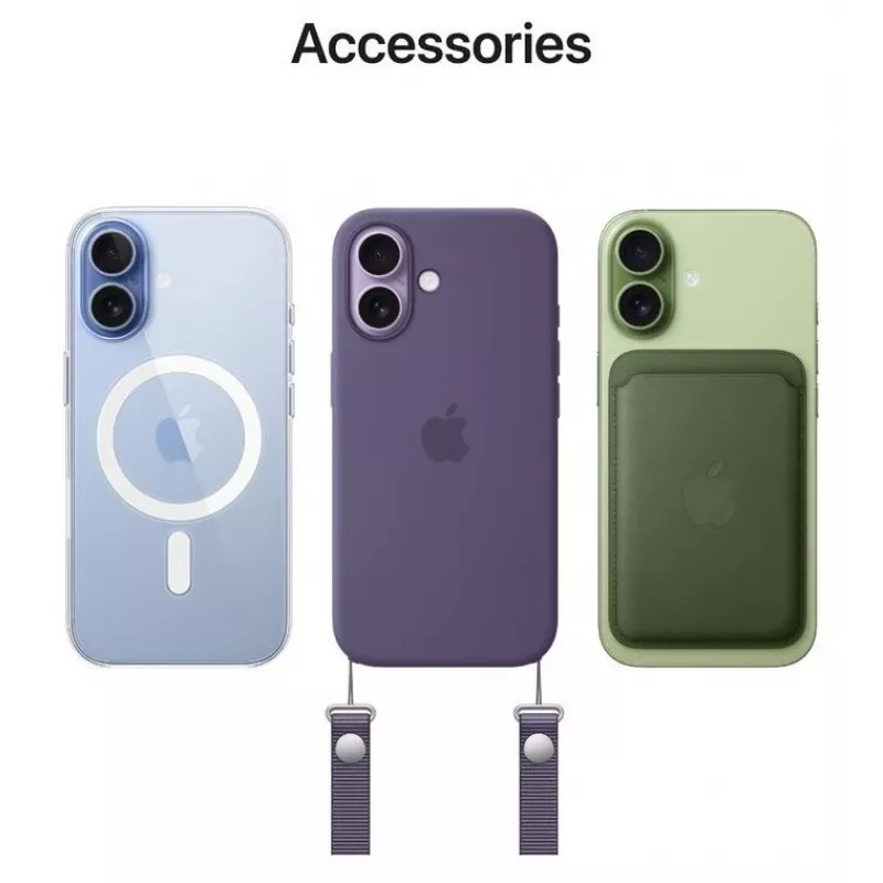 Apple iPhone 17 MG6L4HN/A smartphone 6,3 ιντσών, 256 GB, 8 GB RAM, 5G, έκδοση Ινδίας, Mist Blue