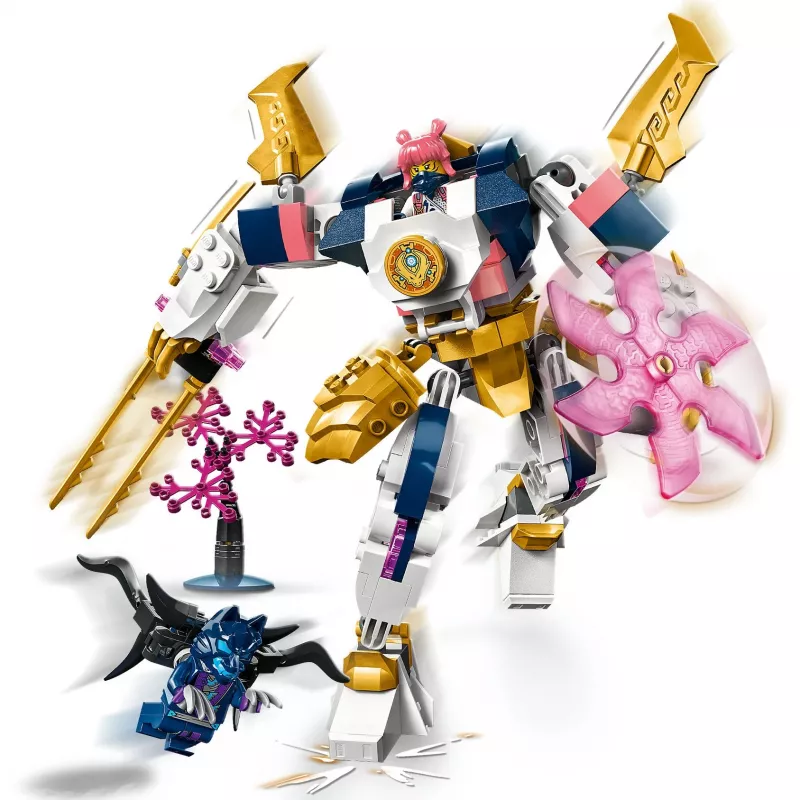 LEGO NINJAGO 71807 Soras Elemental Tech Mech Rising Baukasten