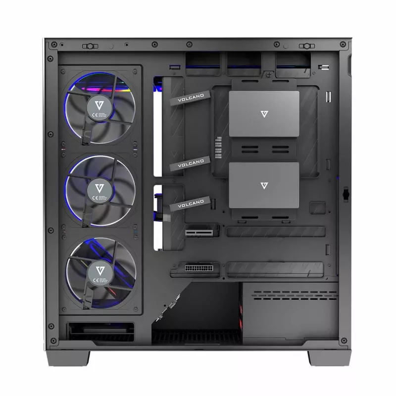 MODECOM VOLCANO STELLAR ARGB MIDI 8F μαύρο