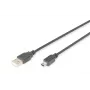 Digitus ASSMANN - Καλώδιο USB - USB Type A, 4 ακίδων (M) - Mini-USB, τύπου B (M) - 1 m (USB / Hi-Speed USB) - χυτό - μαύρο (AK-300108-010-S)