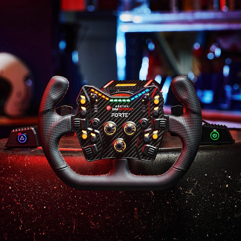 Asetek SimSports GT Rim - Open D, δέρμα