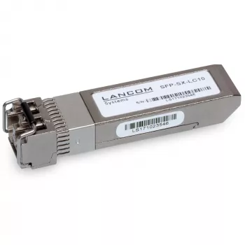 LANCOM SFP-SX-LC10 - Μονάδα πομποδέκτη SFP+ - 10 GigE - 10GBase-SX - LC Multi-Mode - έως 300 m - 850 nm (συσκευασία 10 τεμ.)