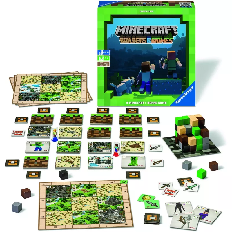 Minecraft Builder & Biomes, επιτραπέζιο παιχνίδι