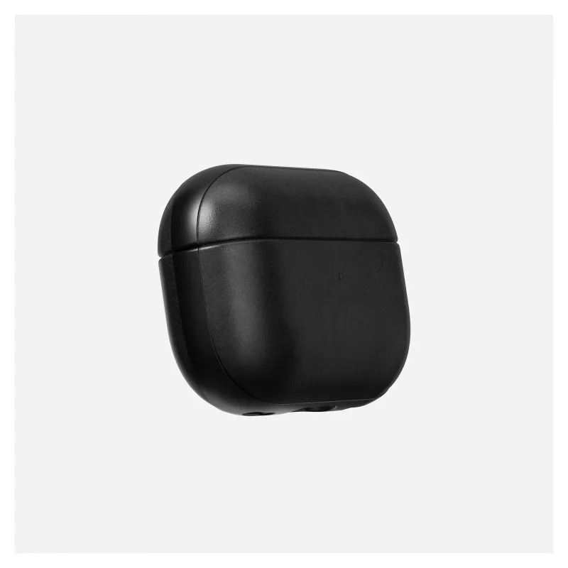 Θήκη Nomad Modern Leather Case — δέρμα, μικροΐνα, πολυανθρακικό, μαύρο