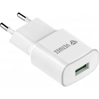 Φορτιστής USB YENKEE YAC 2023WH 18W 3A Quick Charge 3.0