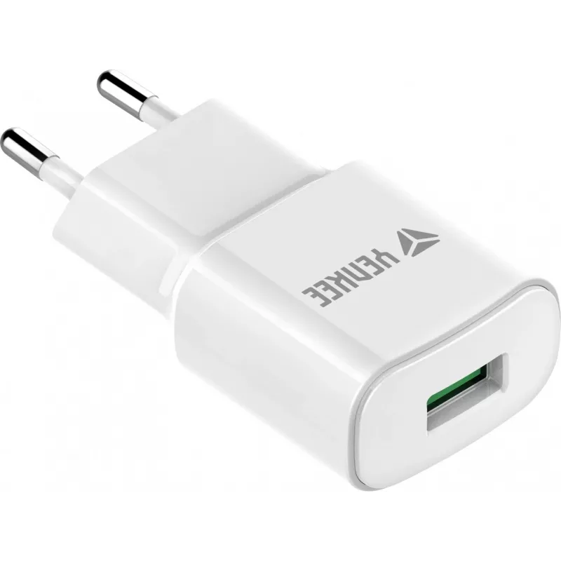 Φορτιστής USB YENKEE YAC 2023WH 18W 3A Quick Charge 3.0